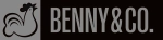 Grey Benny Co Logo Coq Horizontal CMYK